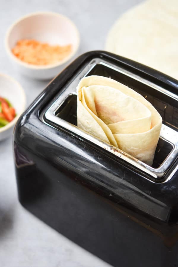 Veggie Loaded Toaster Quesadilla ("Toasterdilla") Meal Plan Addict