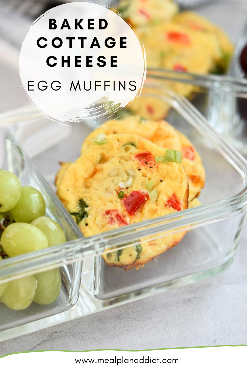 Baked Cottage Cheese Egg Muffins