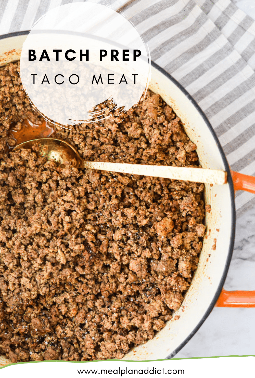 Batch Prep Taco Meat