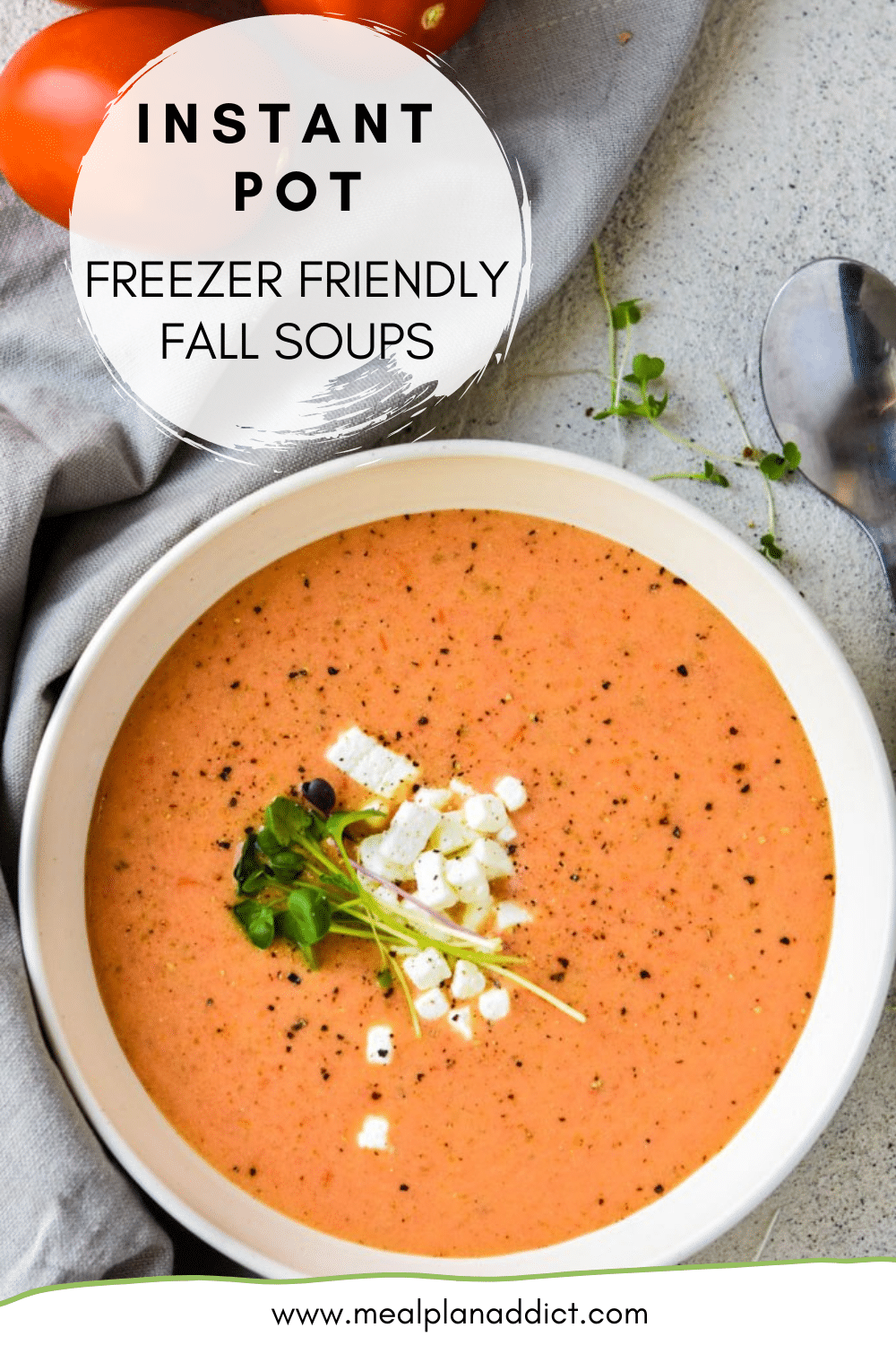 10 Fall Instant Pot Soups to Make & Freeze for Lunch - Meal Plan Addict