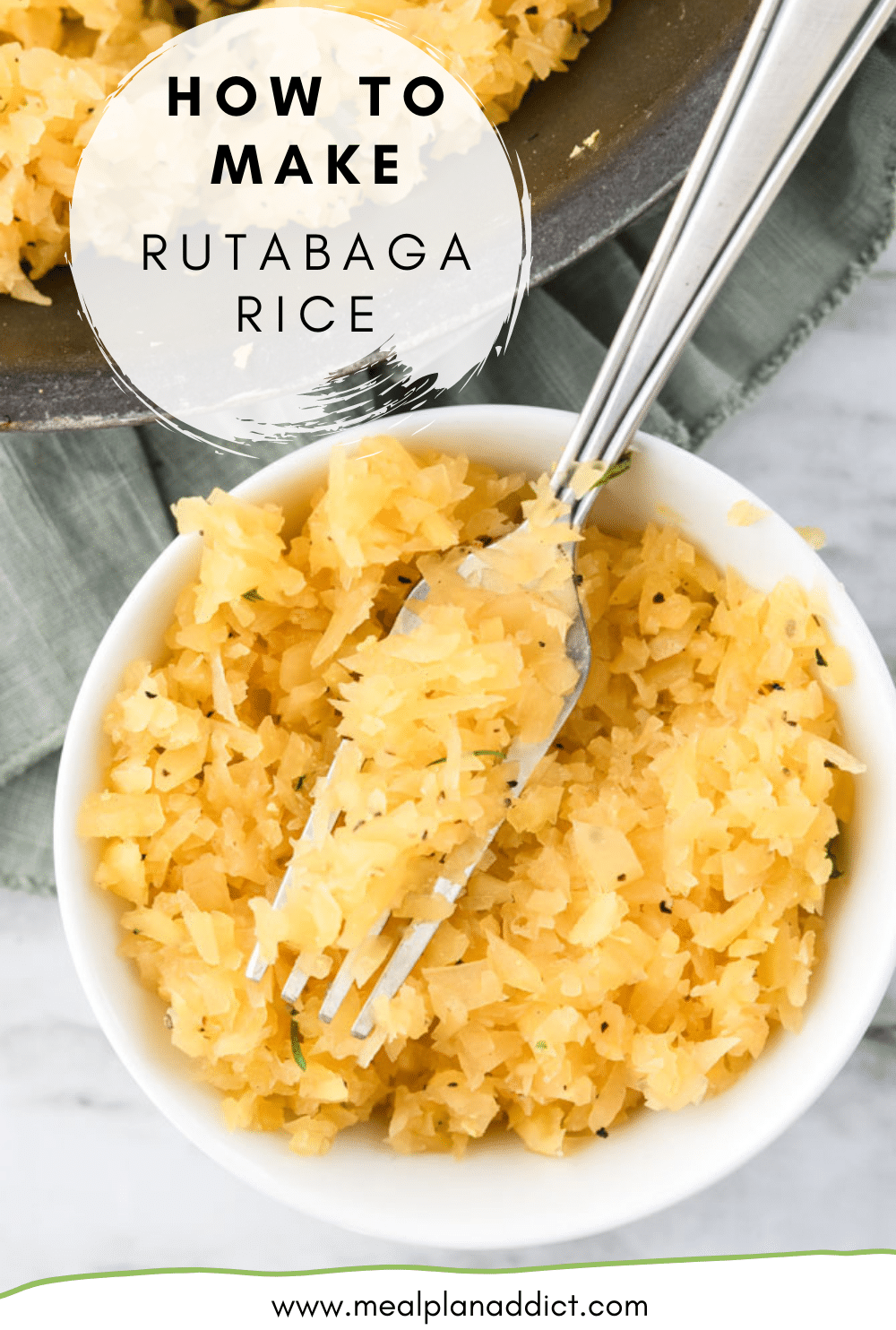 How to make Rutabaga rice