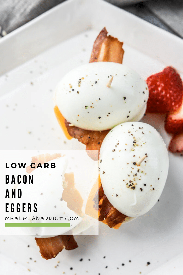 Low Carb Bacon Eggers
