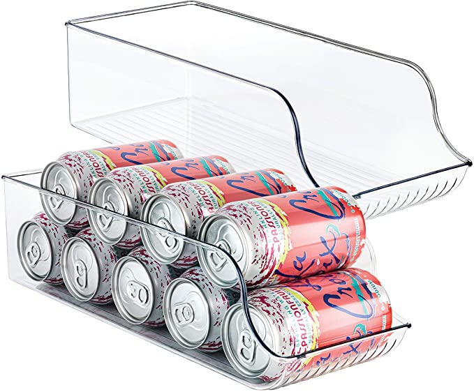 Drink Holder Storage & Dispenser Bin (2 pack)