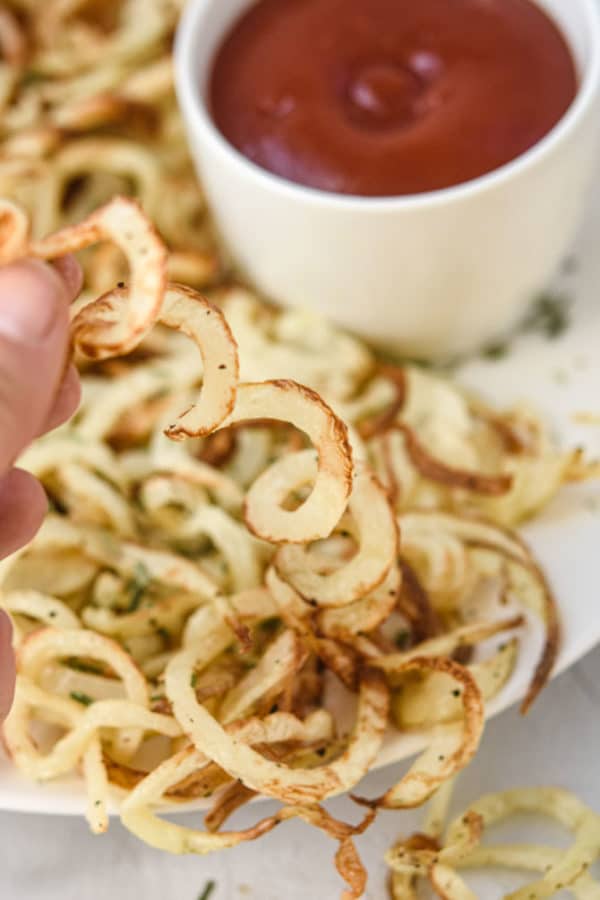Air Fryer Homemade Crispy Curly Fries LaptrinhX / News