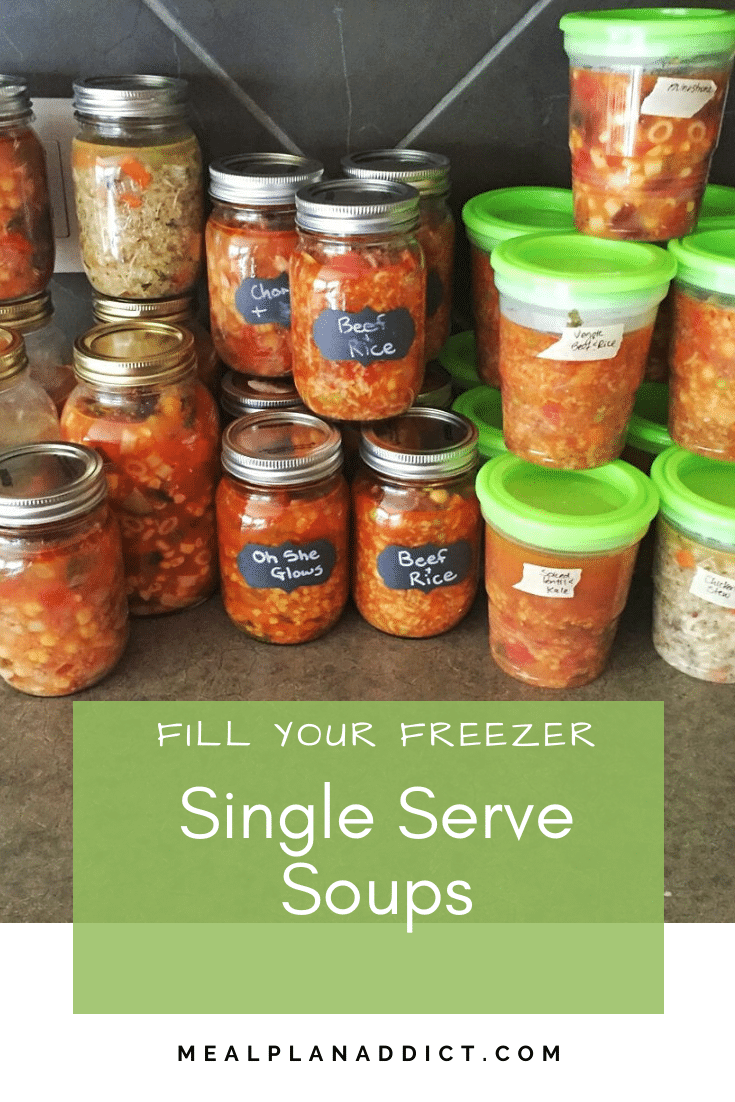 Fill your Freezer Single Serve Soups