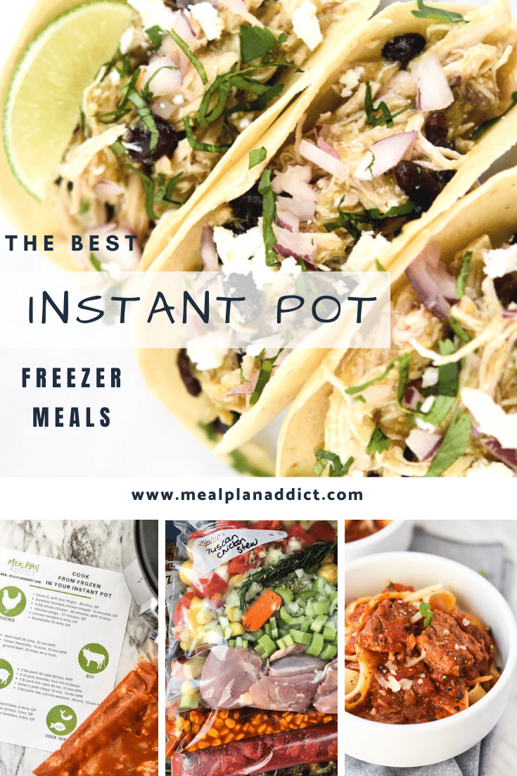 The Best Instant Pot Freezer Meals