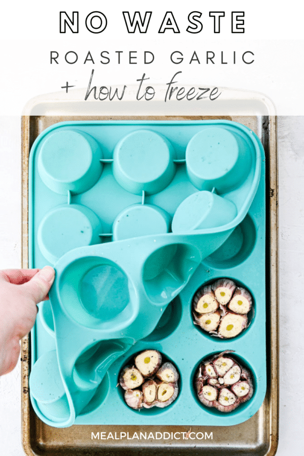 The no foil roasted garlic hack you need! (+ how to freeze it and what