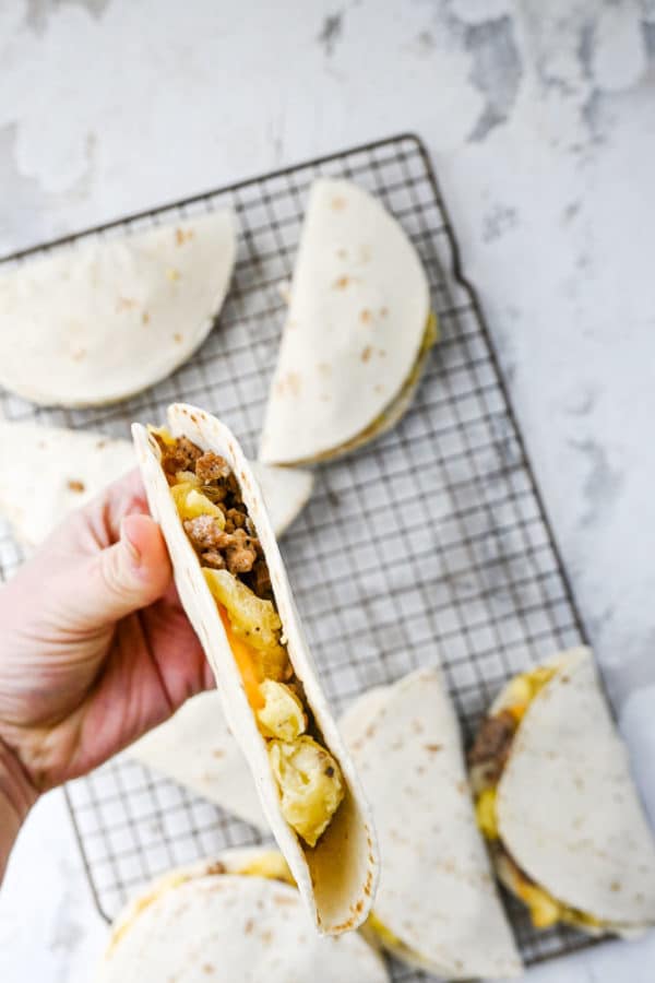 How to Prep Freezer Breakfast Tacos Meal Plan Addict