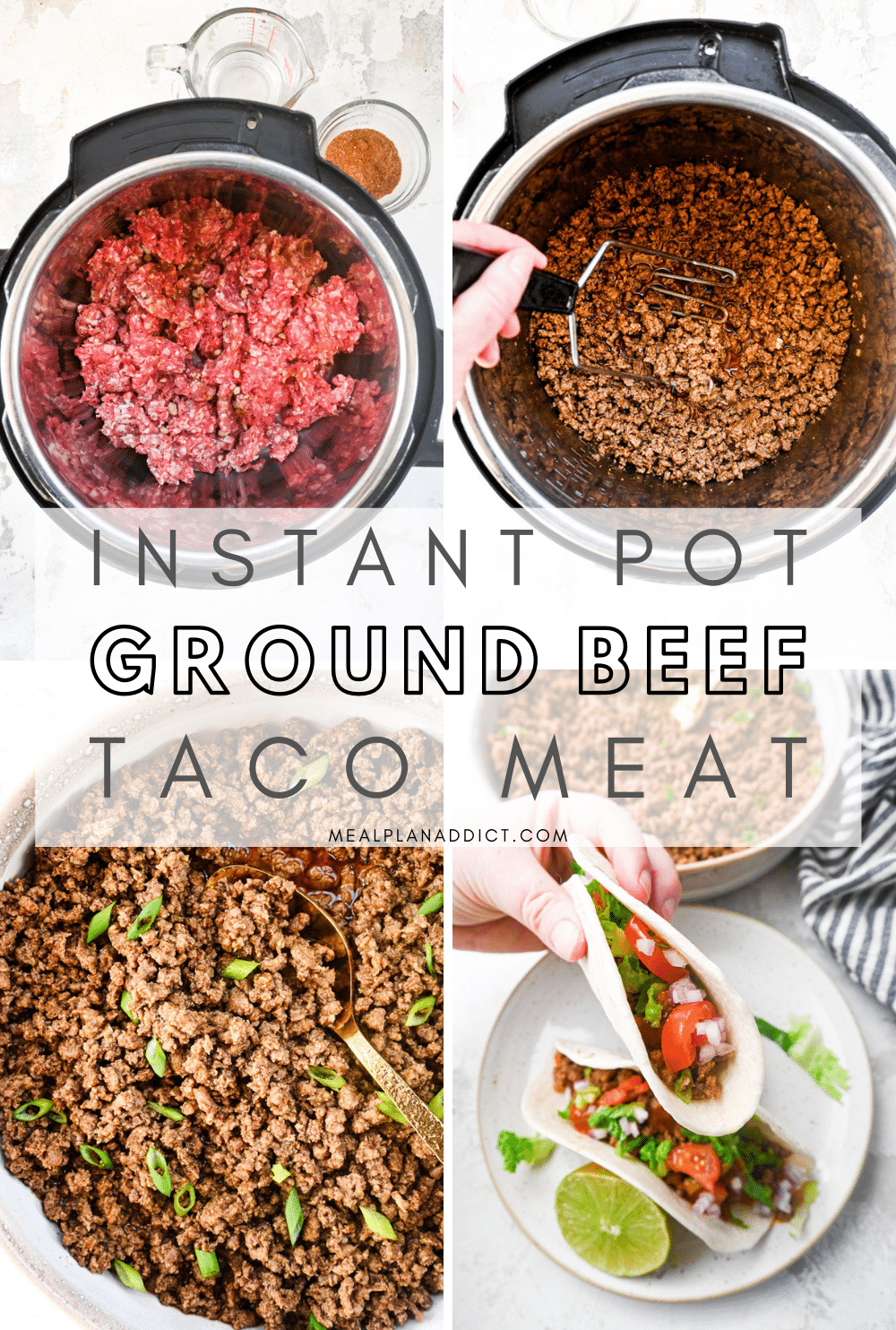 Taco Tuesday Meal Prep with this Ground Beef Taco Meat Recipe