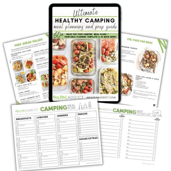 Ultimate healthy camping meal planning and prep guide shop page