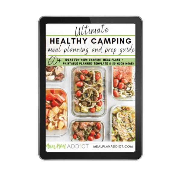 camping ebook cover on ipad