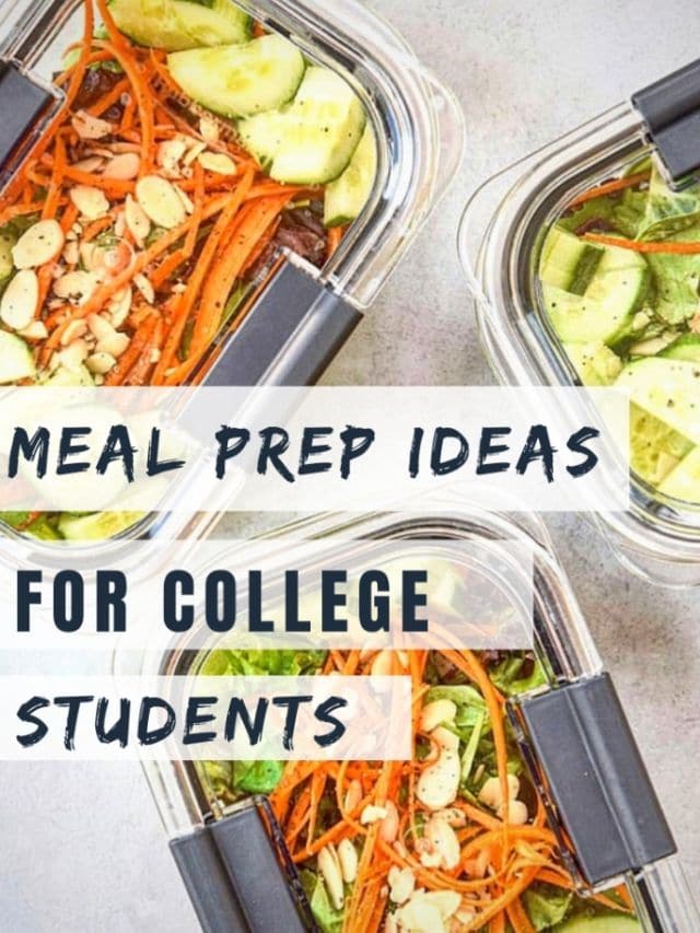 BUDGET MEAL PREP IDEAS FOR COLLEGE STUDENTS Meal Plan Addict