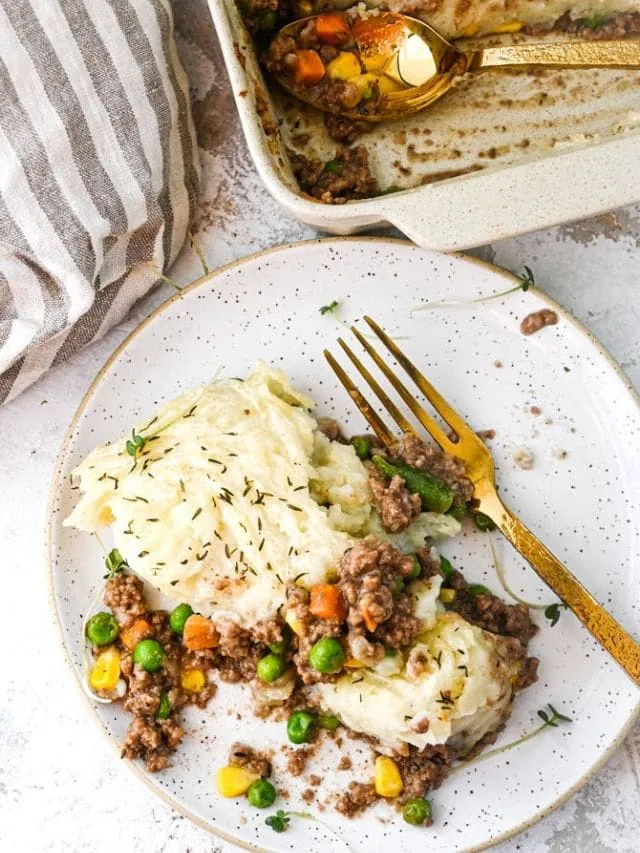 INSTANT POT LAZY SHEPARD’S PIE {POT IN POT METHOD}