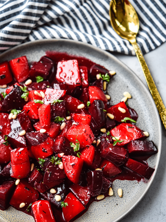 INSTANT POT CANDIED BEETS
