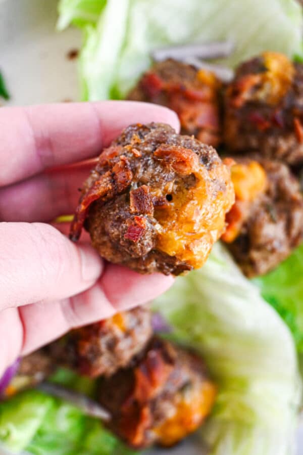 Bacon Cheeseburger Meatballs Meal Plan Addict