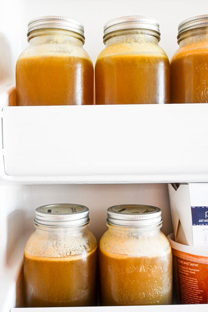 How to Make and Freeze the BEST Instant Pot Bone Broth