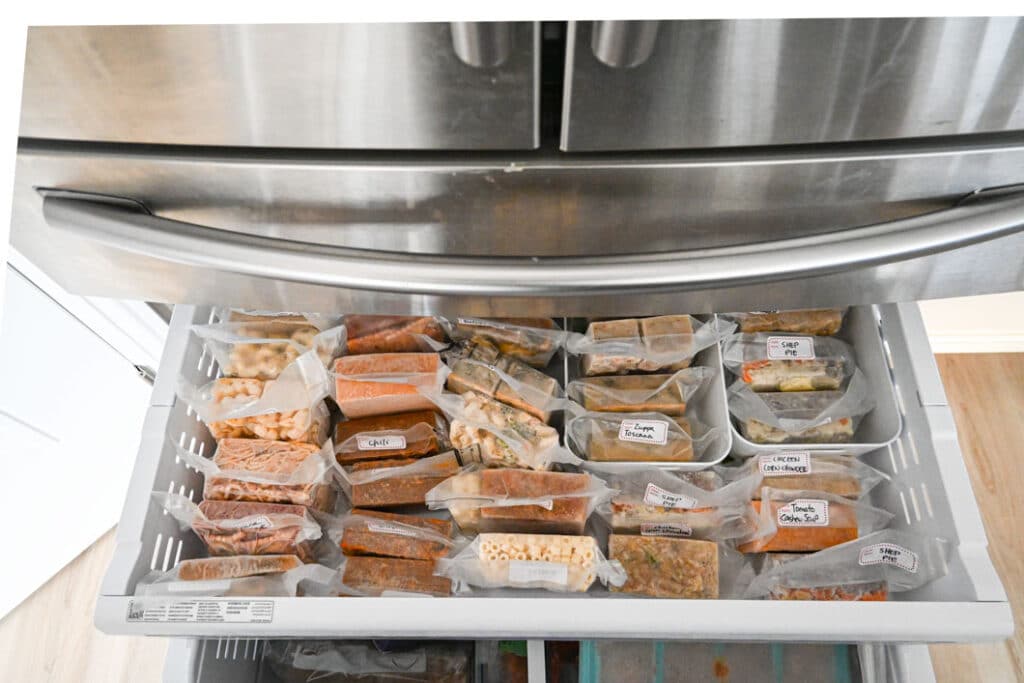 The Best Organization Tips for Small Freezers - Meal Plan Addict